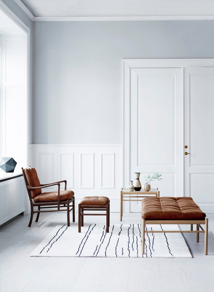 OW149 Colonial Chair - Carl Hansen & Son - Chairs - Soaped Oak/Sif 95 Leather - HORNE