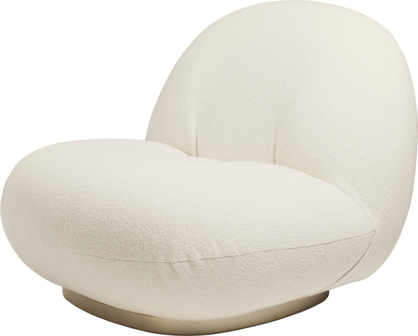 Pacha Lounge Chair - Gubi - Chairs - Gabriel Tempt - 60152 - Matte Black - Return Swivel - HORNE