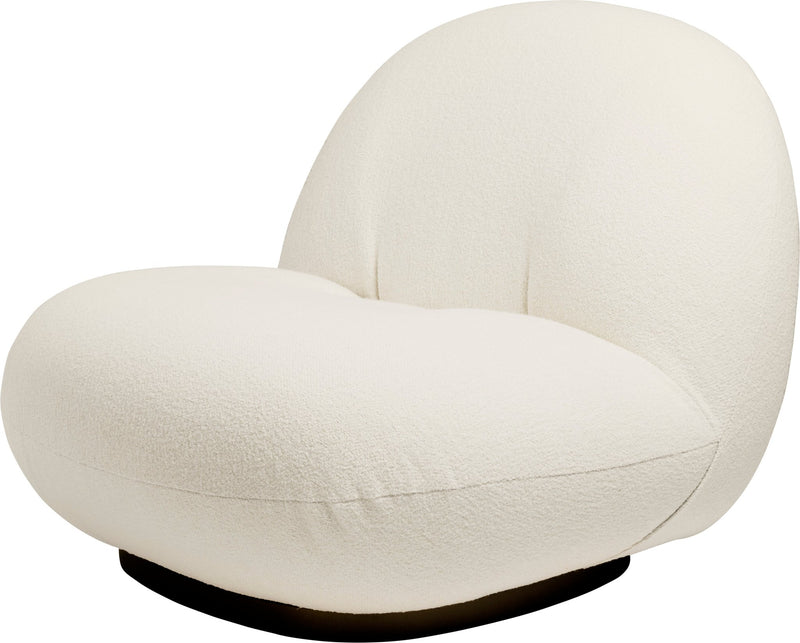 Pacha Lounge Chair - Gubi - Chairs - Gabriel Tempt - 60152 - Matte Black - Return Swivel - HORNE