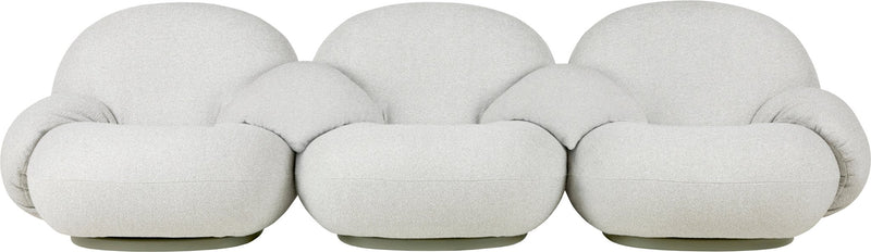 Pacha Outdoor 3 - Seater Sofa with Armrest - Gubi - Outdoor Furniture - Chevron FR 022 - HORNE