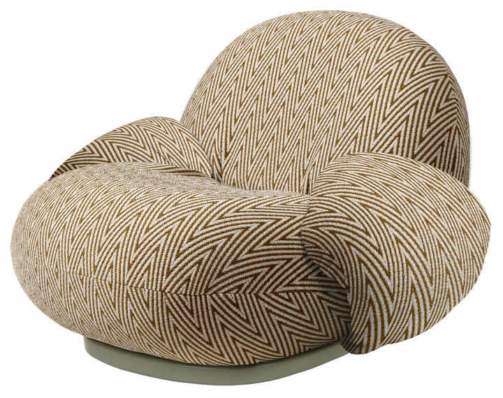 Pacha Outdoor Lounge Chair with Armrest - Gubi - Chairs - Chevron FR 022 - HORNE