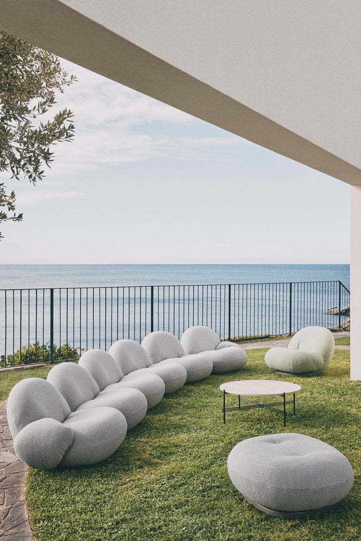 Pacha Outdoor Ottoman - Gubi - Chairs - Chevron FR 008 - HORNE