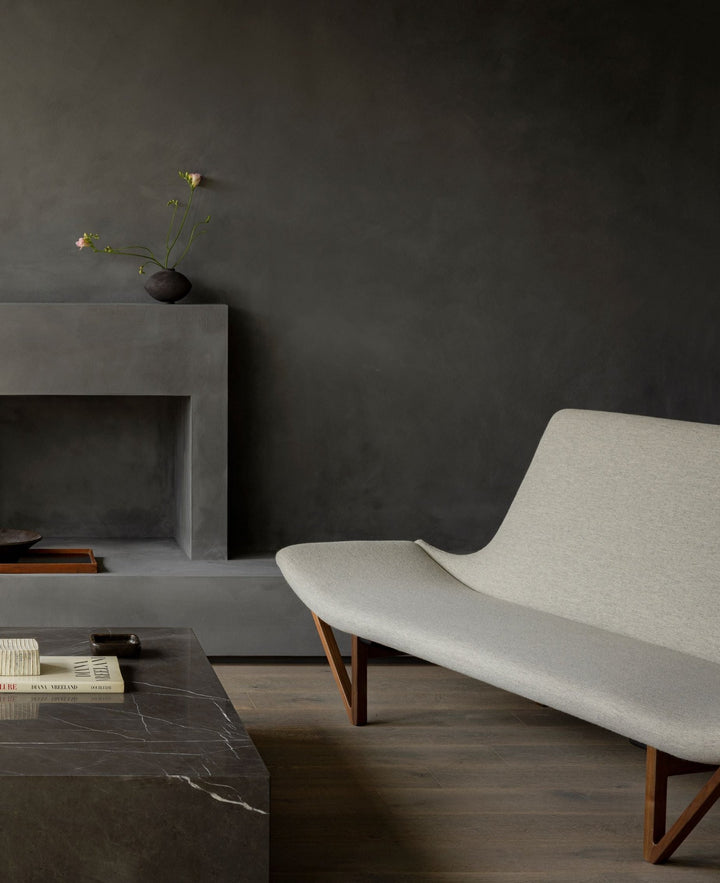 Pagode Sofa - Audo Copenhagen - Sofas - Natural Oak - Hallingdal 65 Fabric - 0200 - HORNE