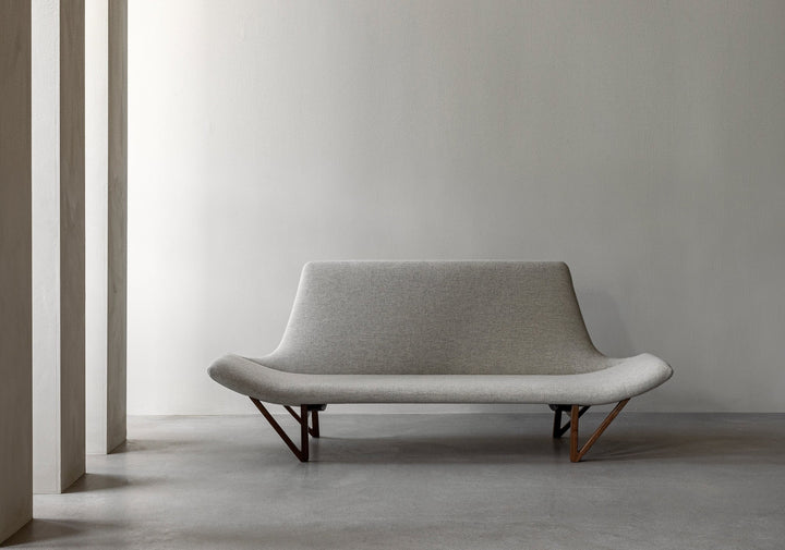 Pagode Sofa - Audo Copenhagen - Sofas - Natural Oak - Hallingdal 65 Fabric - 0200 - HORNE