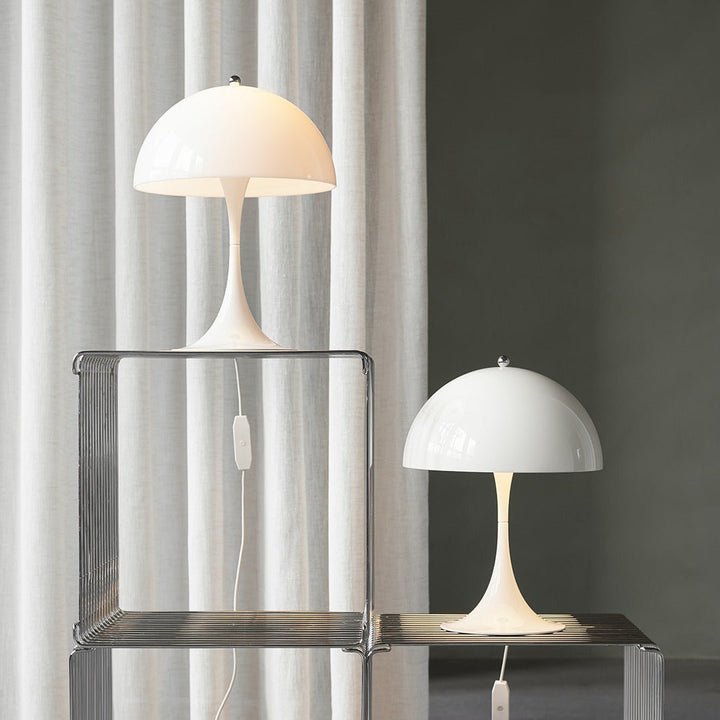 Panthella 250 Table Lamp - Louis Poulsen - Table + Task - Grey Opal Acrylic - HORNE