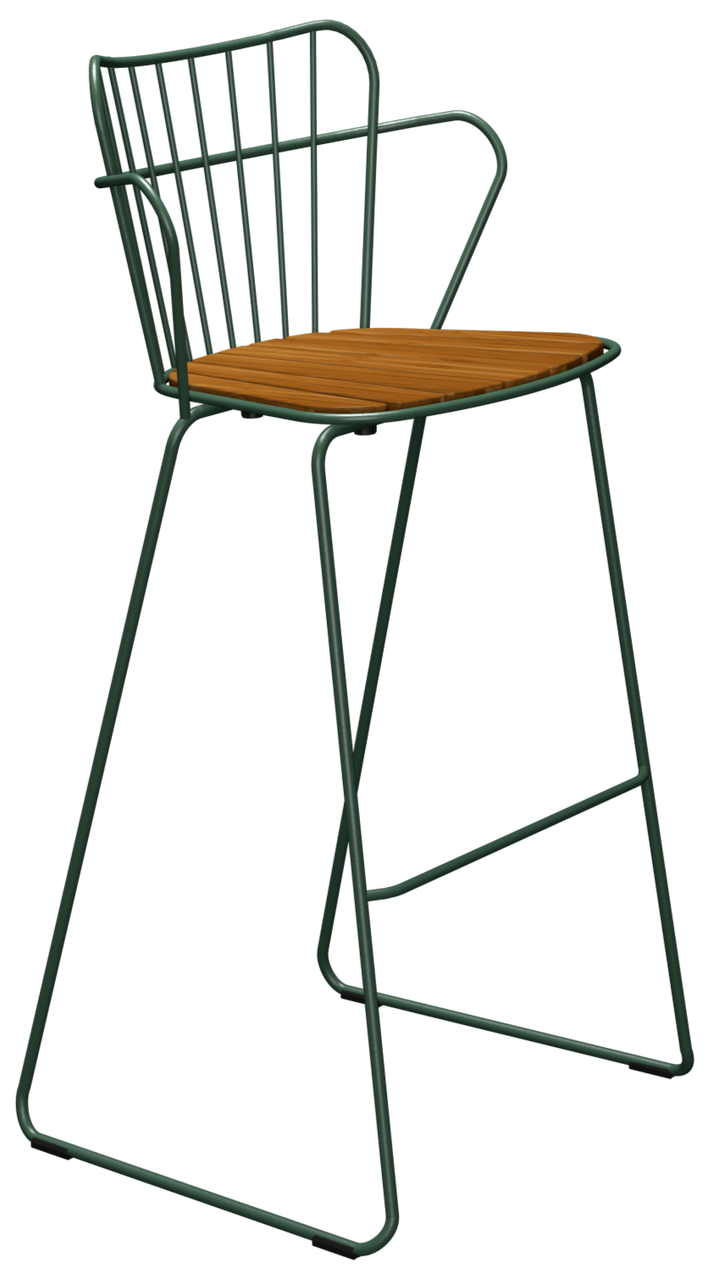 PAON Outdoor Bar Chair - HOUE - Outdoor Furniture - Pine Green - HORNE