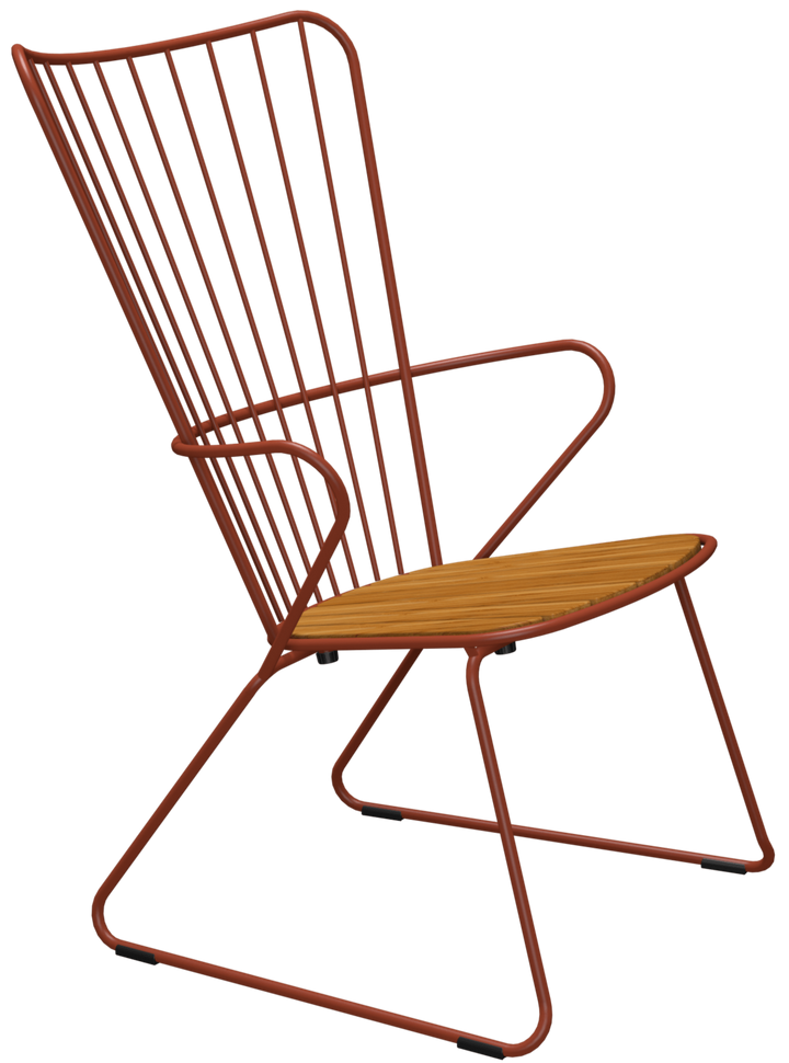 PAON Outdoor Lounge Chair - HOUE - Outdoor Furniture - Paprika - HORNE
