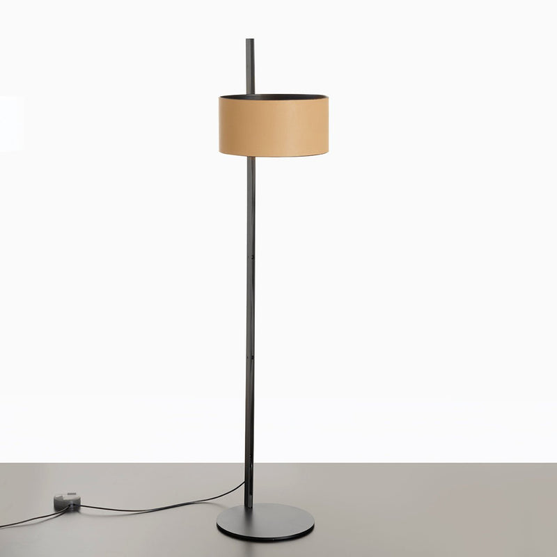 Parallel Floor Lamp - Oluce - Floor Lamps - Brown - HORNE