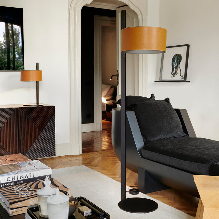 Parallel Floor Lamp - Oluce - Floor Lamps - Sand - HORNE