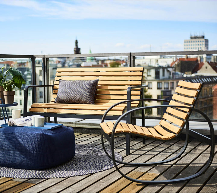 Parc Rocking Chair - Cane Line - Outdoor Furniture - HORNE