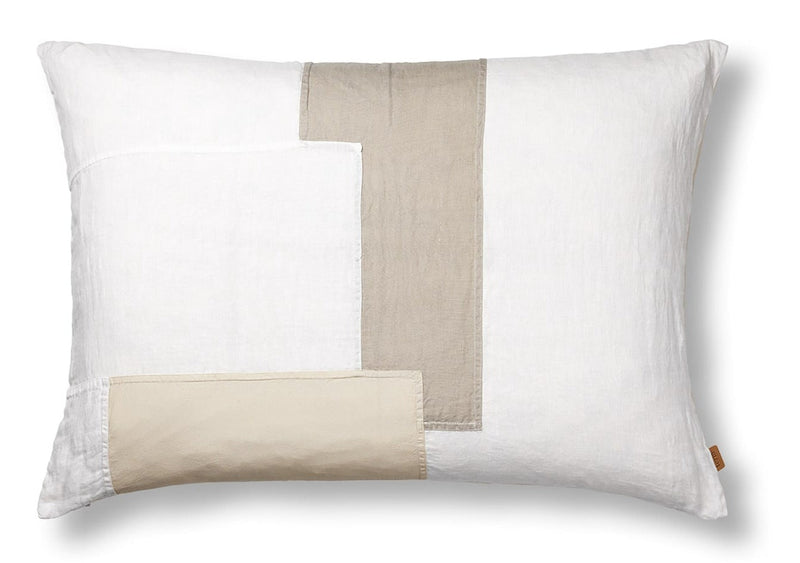 Part Cushion - Ferm Living - Bedding + Pillows - Small - Off - White - HORNE