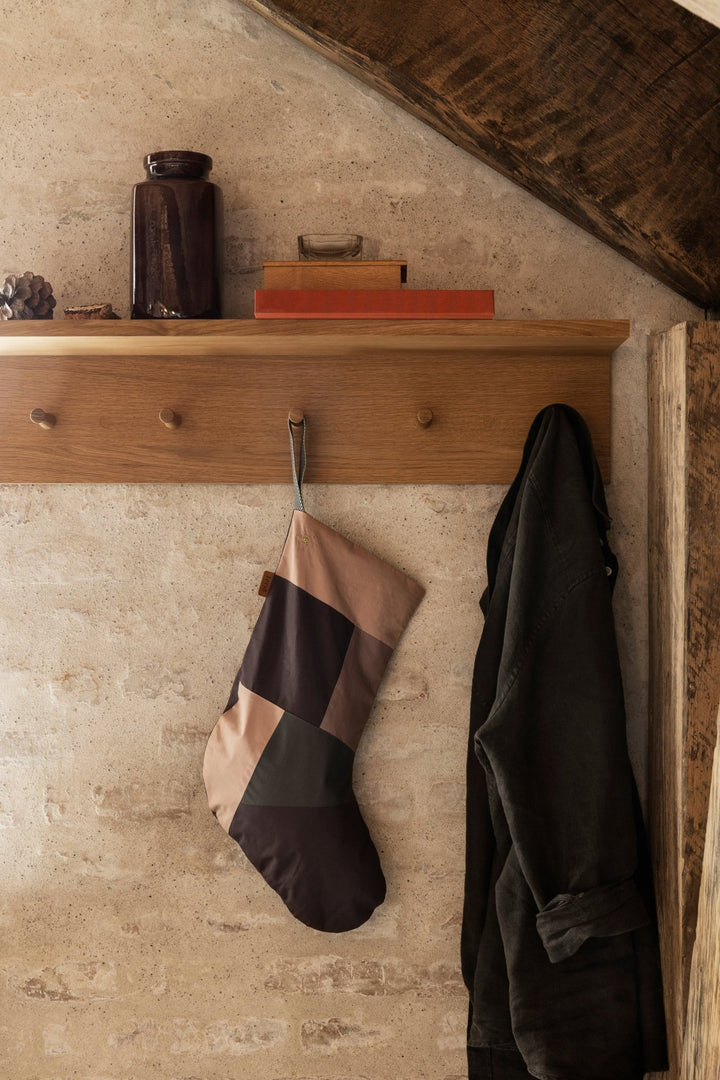 Patchwork Christmas Stocking - Ferm Living - Art + Objects - Vela - HORNE