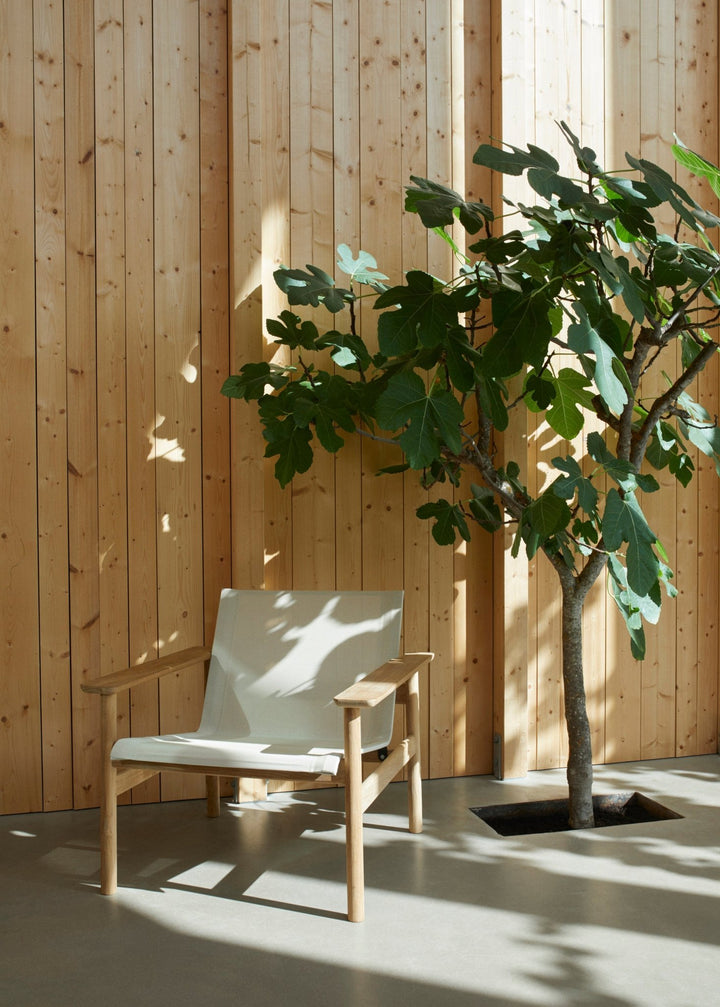 Pelagus Lounge Chair - Skagerak by Fritz Hansen - Outdoor Furniture - Add Cushion - HORNE