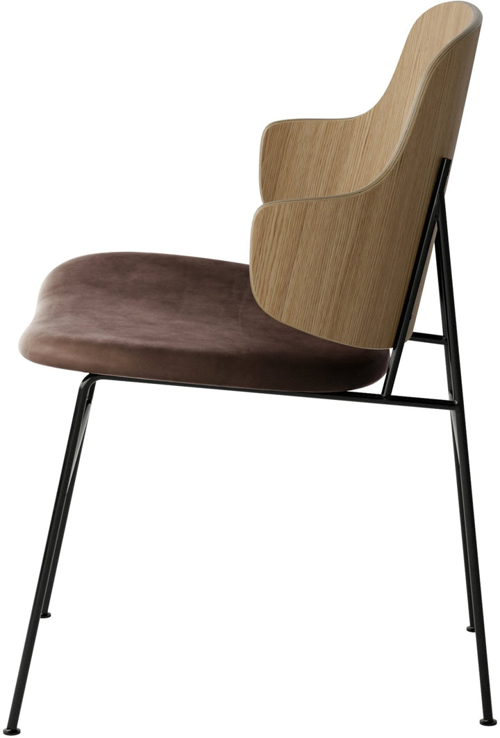 Penguin Dining Chair - Audo Copenhagen - Chairs - Natural Oak - Dakar 0329 - HORNE