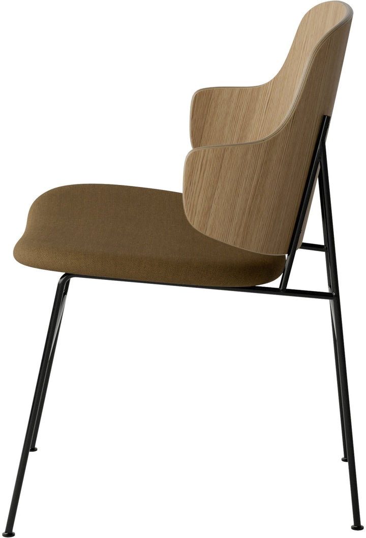 Penguin Dining Chair - Audo Copenhagen - Chairs - Natural Oak - Re - Wool 448 - HORNE