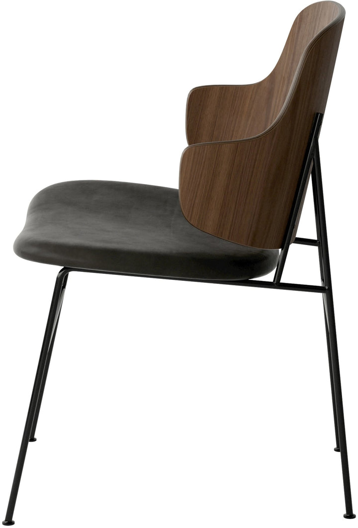 Penguin Dining Chair - Audo Copenhagen - Chairs - Walnut - Dakar 0842 - HORNE
