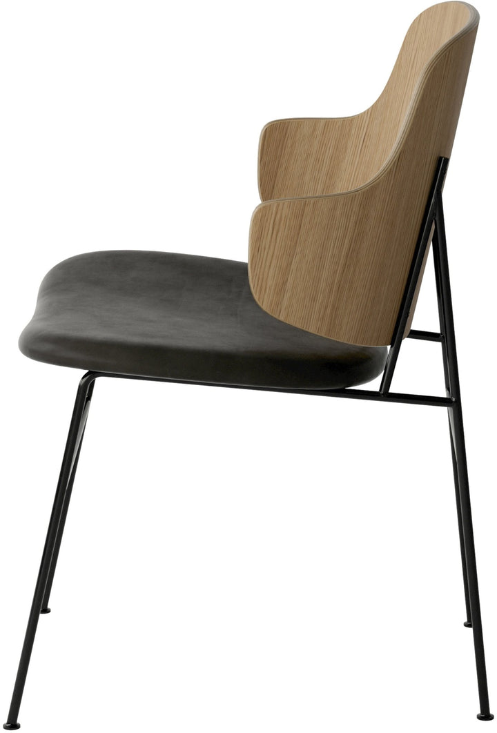 Penguin Dining Chair - Audo Copenhagen - Chairs - Natural Oak - Dakar 0842 - HORNE