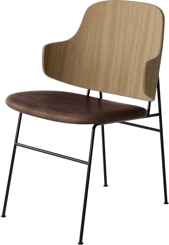 Penguin Dining Chair - Audo Copenhagen - Chairs - Natural Oak - Dakar 0329 - HORNE