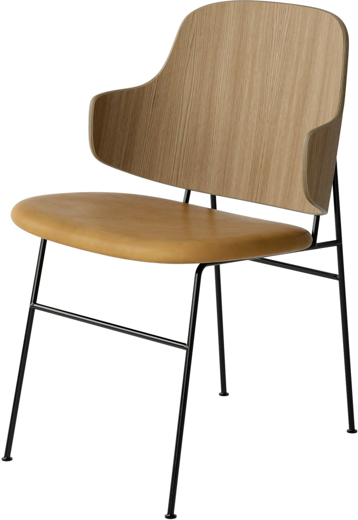 Penguin Dining Chair - Audo Copenhagen - Chairs - Natural Oak - Dakar 0250 - HORNE