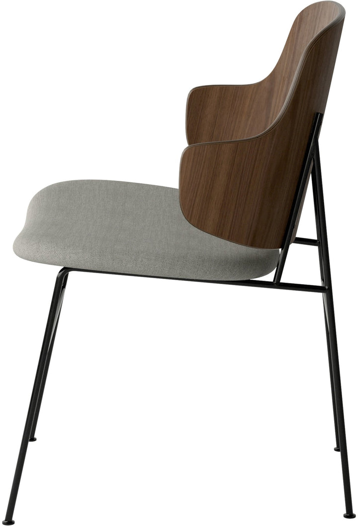 Penguin Dining Chair - Audo Copenhagen - Chairs - Walnut - Re - Wool 218 - HORNE