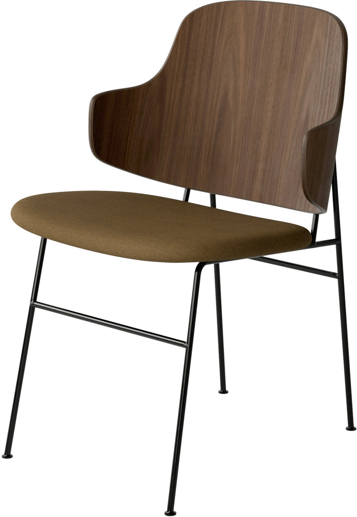 Penguin Dining Chair - Audo Copenhagen - Chairs - Walnut - Re - Wool 448 - HORNE