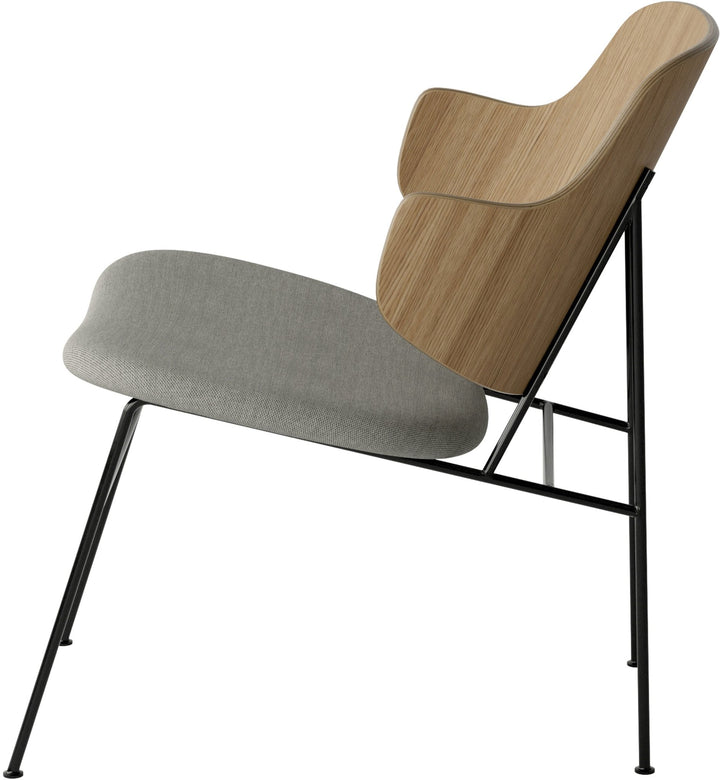 Penguin Lounge Chair - Audo Copenhagen - Chairs - Natural Oak - Re - Wool 218 - HORNE