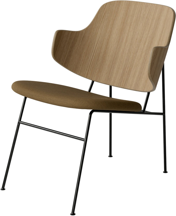 Penguin Lounge Chair - Audo Copenhagen - Chairs - Natural Oak - Re - Wool 448 - HORNE