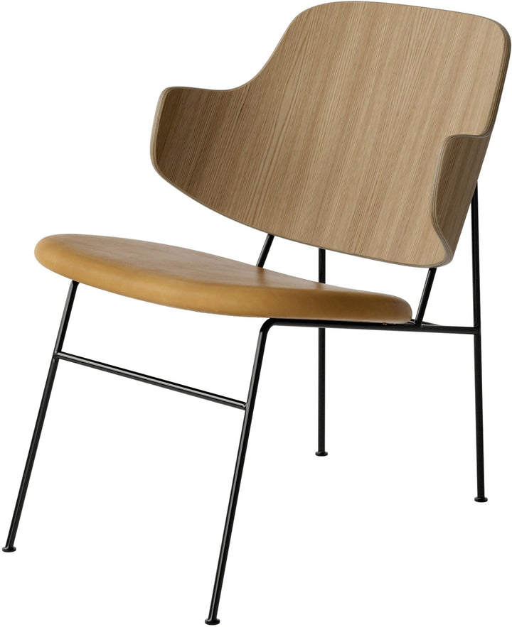 Penguin Lounge Chair - Audo Copenhagen - Chairs - Natural Oak - Dakar 0250 - HORNE