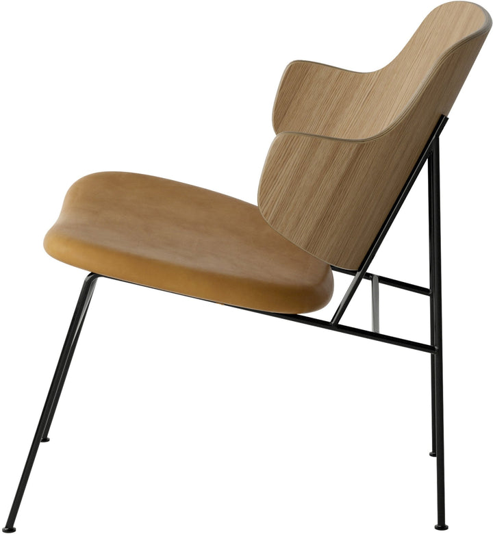 Penguin Lounge Chair - Audo Copenhagen - Chairs - Natural Oak - Dakar 0250 - HORNE