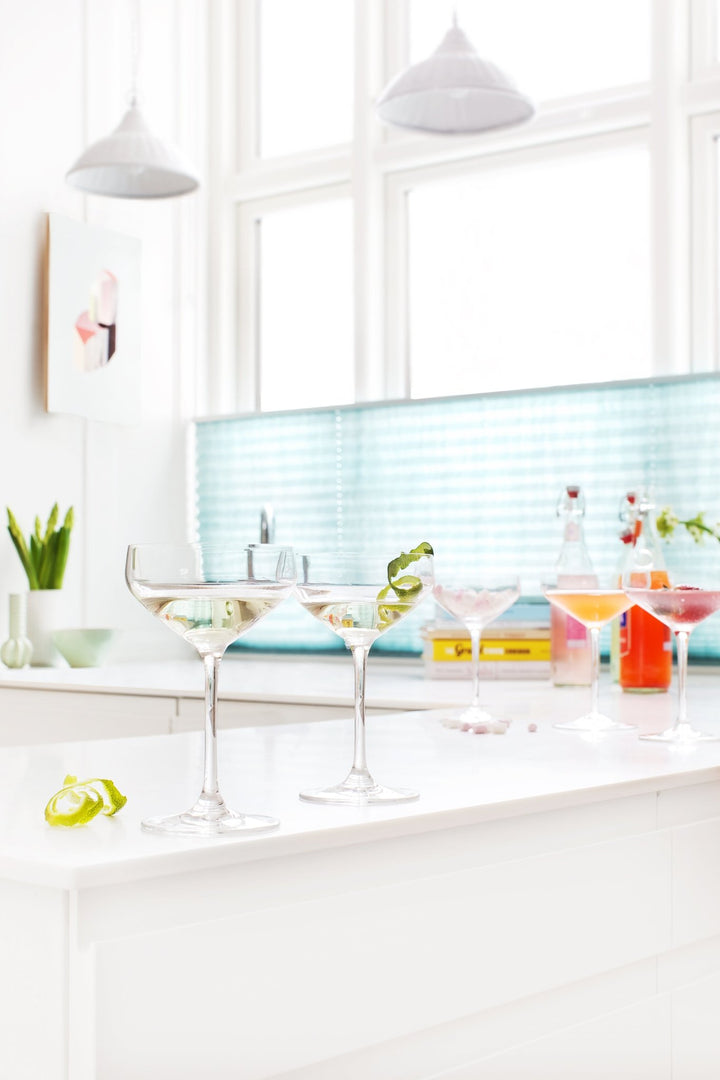 Perfection Martini Glass - Set of 6 - Holmegaard - Beer + Cocktail Glasses - HORNE