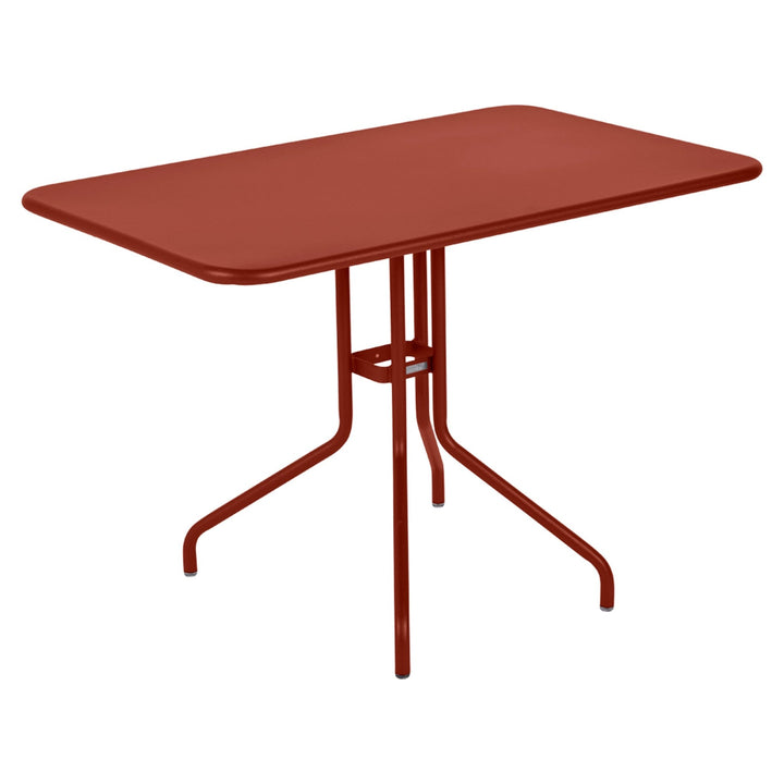 Petale Folding Table 43" x 28" - Fermob - Outdoor Furniture - Red Ochre - HORNE