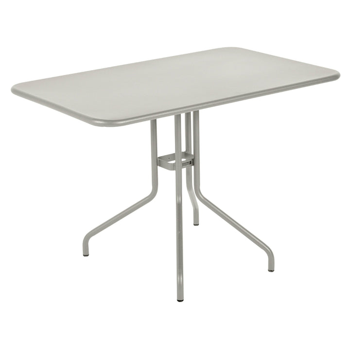 Petale Folding Table 43" x 28" - Fermob - Outdoor Furniture - Clay Grey - HORNE