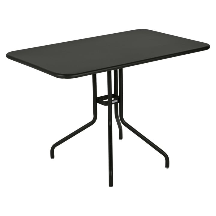 Petale Folding Table 43" x 28" - Fermob - Outdoor Furniture - Liquorice - HORNE