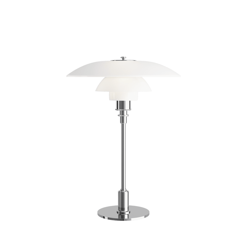 PH 3.5 - 2.5 Glass Table Lamp - Louis Poulsen - Table + Task - Brass - HORNE