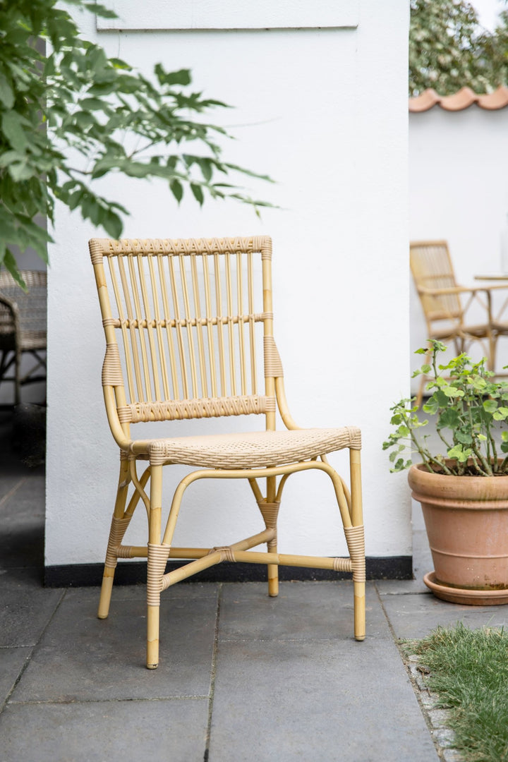 Piano Side Chair Exterior - Sika Design - Outdoor Furniture - Moccachino - HORNE
