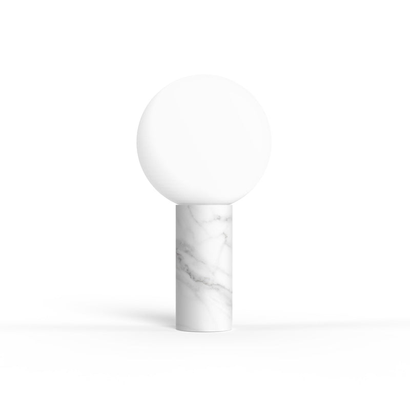 Pilar Table Lamp - Pablo Designs - Table + Task - Marquina Black - HORNE