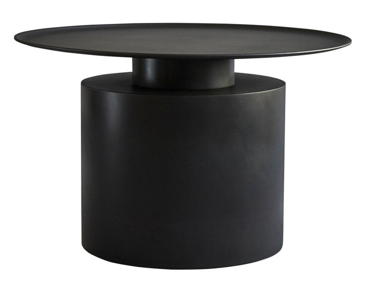 Pillar Coffee Table - 101Copenhagen - Tables - Low Table - Burned Black - HORNE