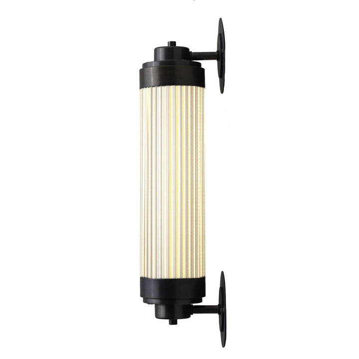 Pillar Offset Wall Light - Davey Lighting - Wall Sconces - Weathered Brass - HORNE