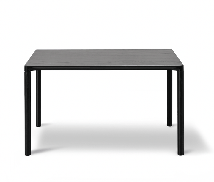 Piloti Coffee Table - Model 6720 - Fredericia - Tables - Short - 13.8" - Black Lacquered Oak - HORNE