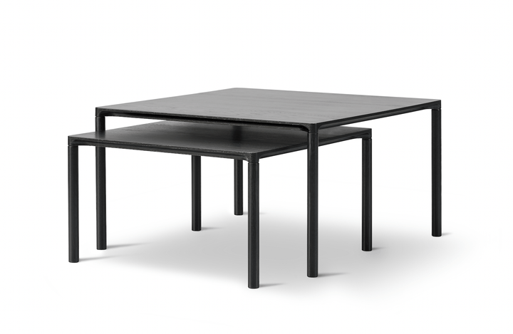 Piloti Coffee Table - Model 6725 - Fredericia - Tables - Short - 13.8" - Soaped Oak - HORNE