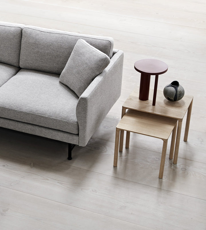 Piloti Side Table - Model 6700 - Fredericia - Tables - Short - Oiled Oak - HORNE