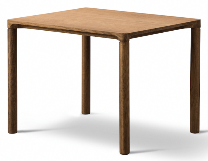 Piloti Side Table - Model 6705 - Fredericia - Tables - Short - Smoked Oak - HORNE