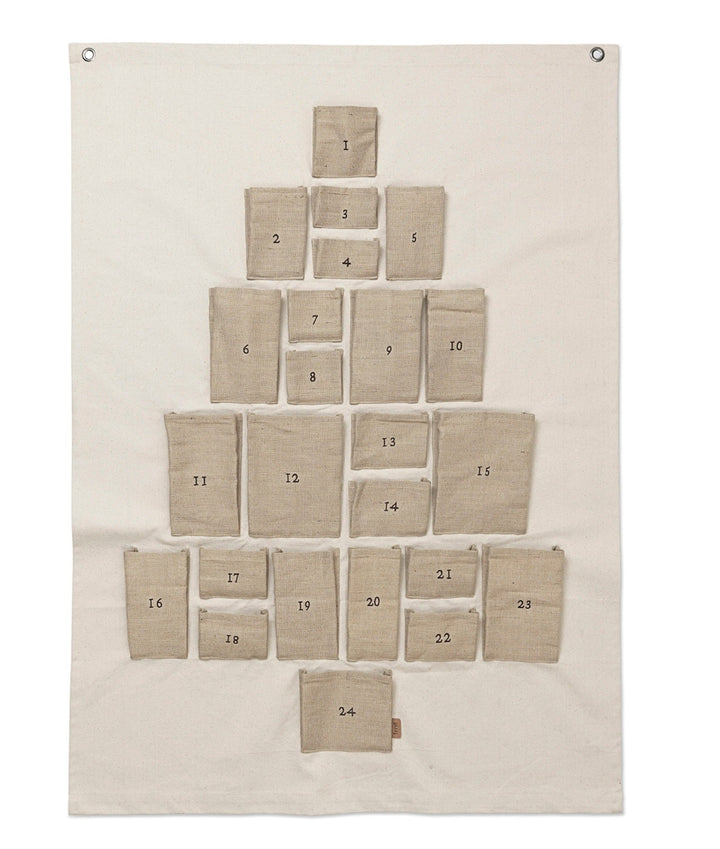 Pine Christmas Calendar - Ferm Living - Art + Objects - Maxi - HORNE