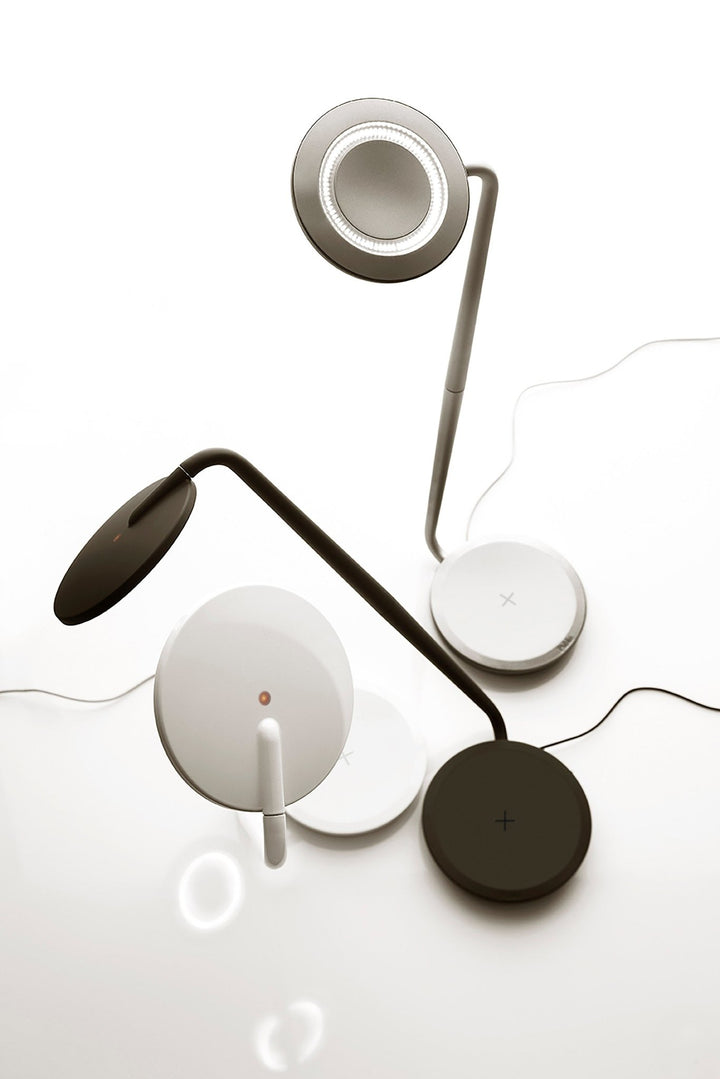 Pixo Plus Lamp - Pablo Designs - Table + Task - Black & Brass - HORNE