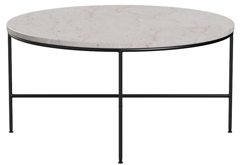 Planner™ Round Coffee Table - Fritz Hansen - Coffee Tables - Charcoal - HORNE