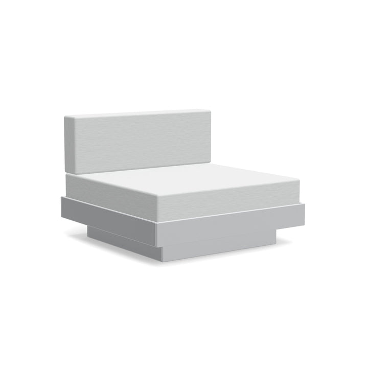 Platform One Lounge - Loll Designs - Outdoor Furniture - Driftwood - Silver - HORNE
