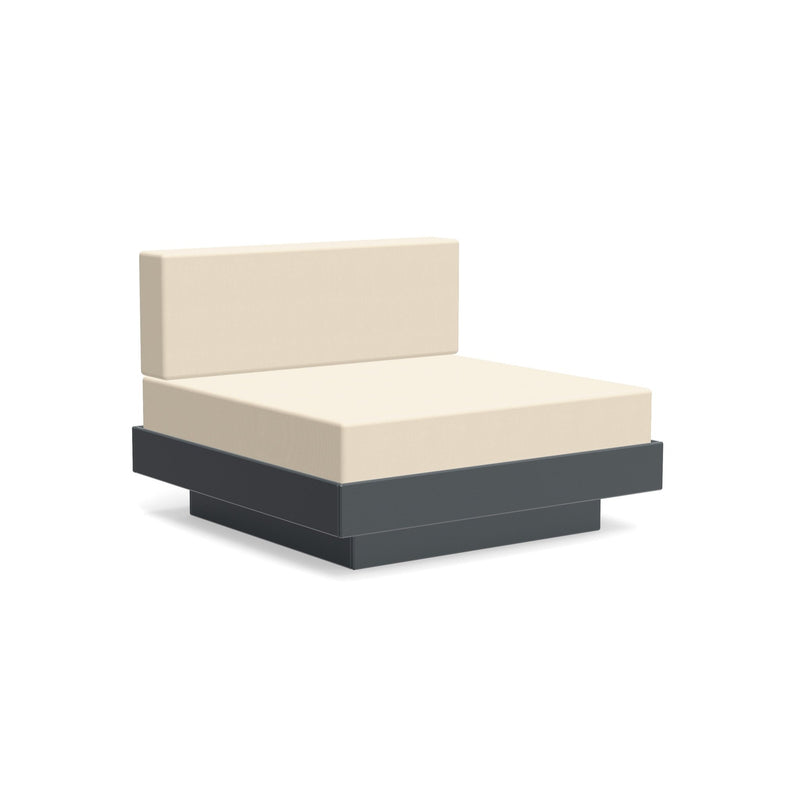 Platform One Lounge - Loll Designs - Outdoor Furniture - Black - Charcoal - HORNE