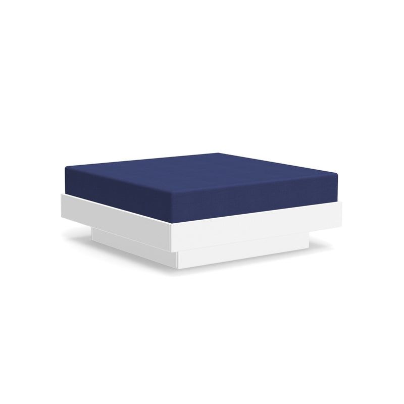 Platform One Ottoman - Loll Designs - Stools + Benches + Ottomans - Black - Charcoal - HORNE