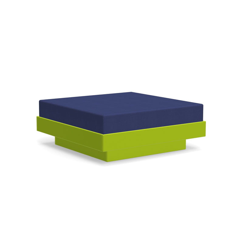 Platform One Ottoman - Loll Designs - Stools + Benches + Ottomans - Black - Charcoal - HORNE