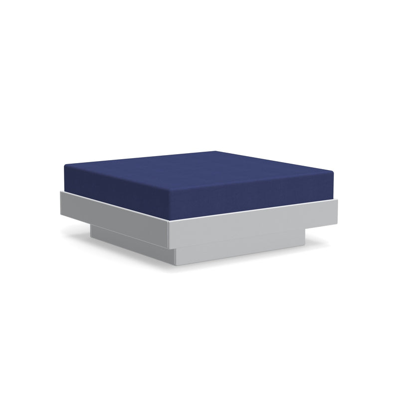 Platform One Ottoman - Loll Designs - Stools + Benches + Ottomans - Black - Charcoal - HORNE